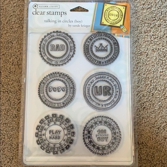 TWO “Clear stamps” journaling panels - Picture 4 of 5